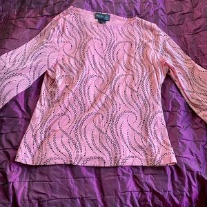 Style & Co Petite Pink Blouse